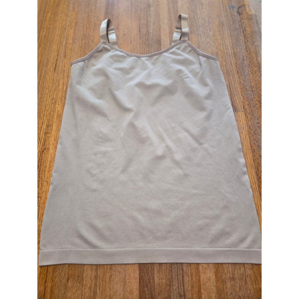 Spiritual Women L/XL Taupe‎ Beige Seamless Adjustable Straps Shapewear Top
